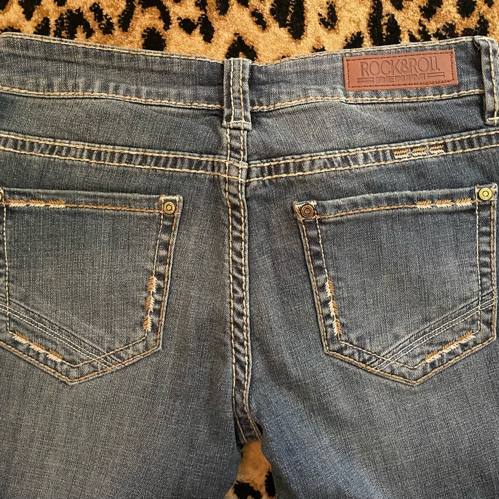 Rock & Roll Rival low rise boot cut jeans size 26
